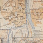 kopie Baedeker reisgids kaart Maastricht