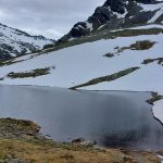 Na het passeren van de Palfner Scharte met uitzicht op de Tischlerspitze