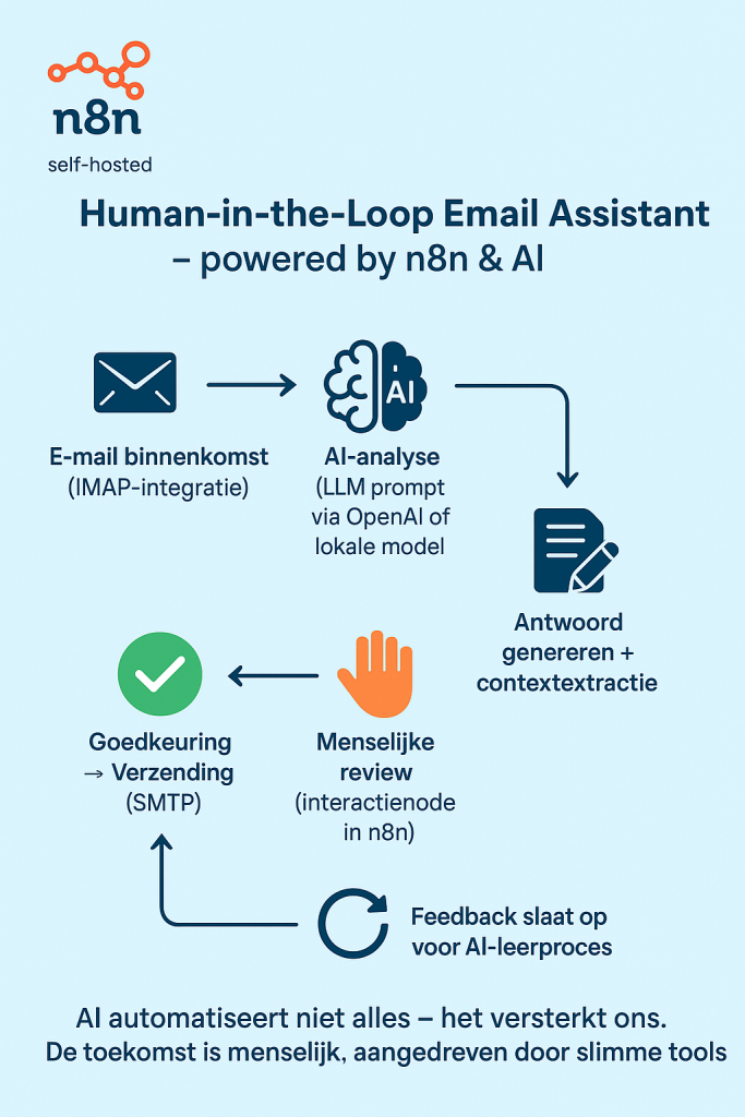 email assistant workflow met n8n