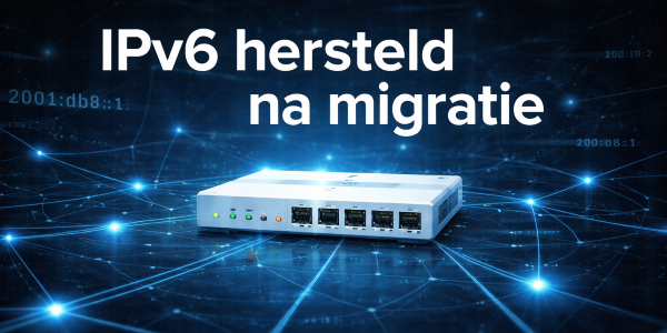 ipv6 netwerkherstel met router (klein)
